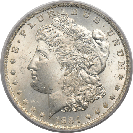 1884-O/O PCGS MS-65.