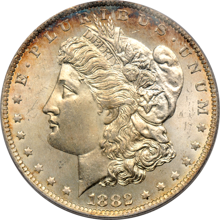 1882-O PCGS MS-65.