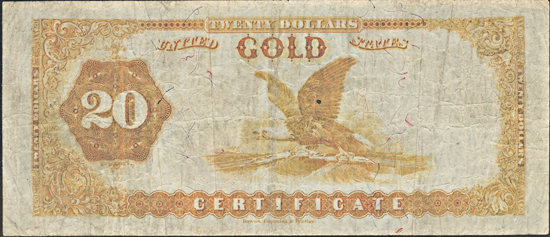 1882 $20.00.  PMG VF-20.