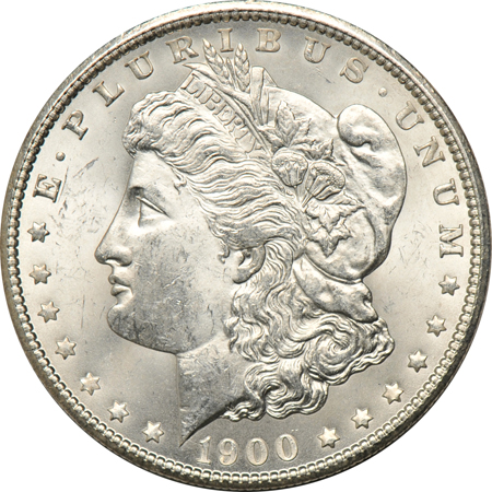 Twenty Uncirculated 1900.