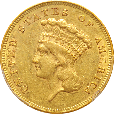 1856-S PCGS AU-53.