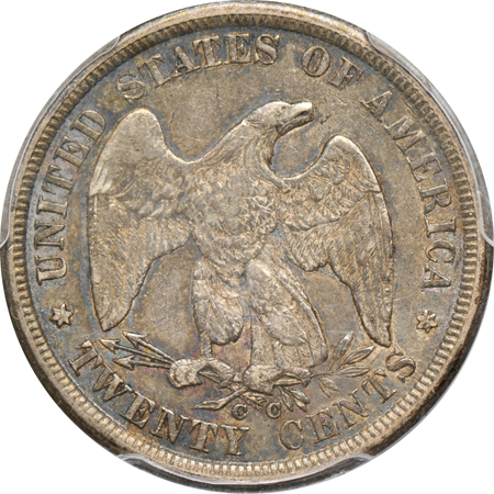 1875-CC PCGS XF-45.