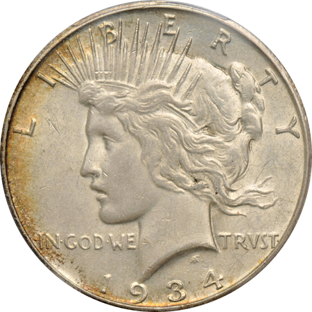 1934-S PCGS AU-55.