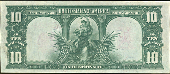 1901 $10.00 AU.