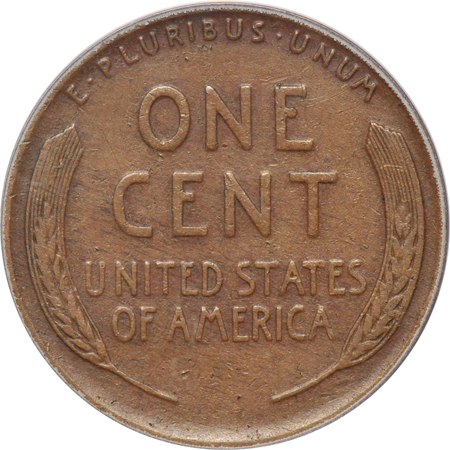 1922 STRONG REVERSE. PCGS VF-20.