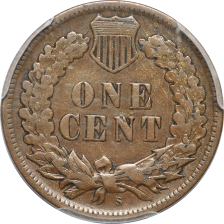 1909-S PCGS F-12.