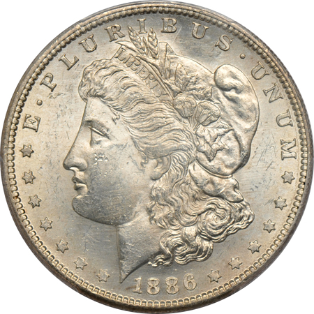 1886-S PCGS MS-63.