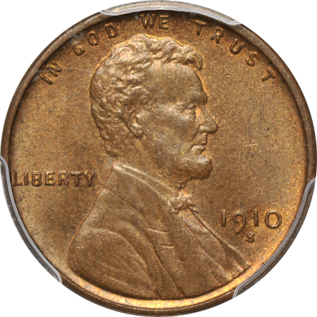 1910-S PCGS MS-64BN.