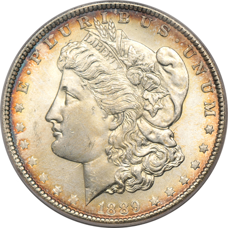 1889 PCGS MS-65.