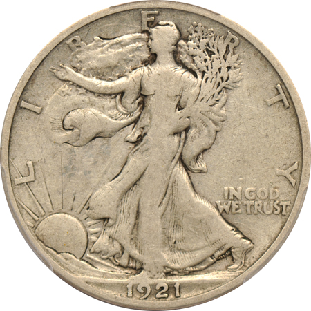 1921-S PCGS F-12.