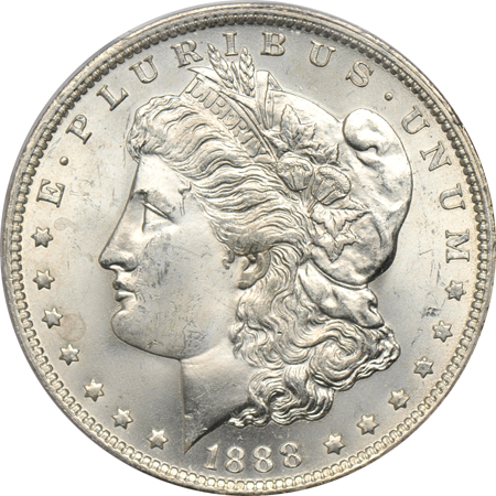 1888-O PCGS MS-65.