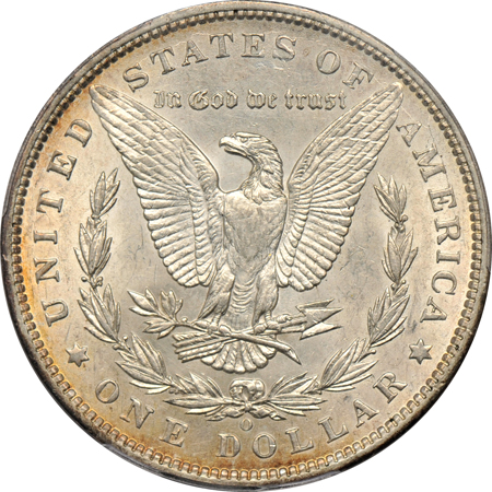 1897-O PCGS AU-58.