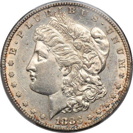 1883-S PCGS AU-55, and an 1894-S ANACS AU-50.