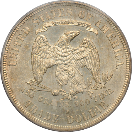 1878-S PCGS MS-64.