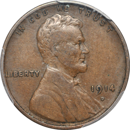 1914-D PCGS VF-20.