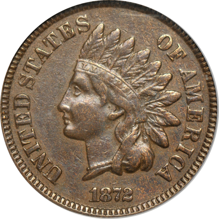 1872 PCGS VF-30.