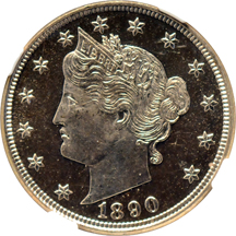 1890 NGC PF-66 CAMEO.