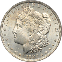 1882-O PCGS MS-65.