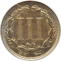 1875 PCGS PF-65 (green label).