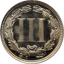 1872 PCGS PF-65.