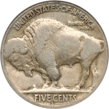 Five ANACS certified Buffalo nickels, plus bonus Jefferson nickel.