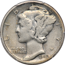 1942/41 PCGS VF-30.