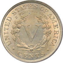 1894 PCGS MS-64 (rattler).