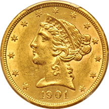 1901-S PCGS MS-61.