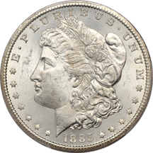 1885-CC PCGS MS-64.