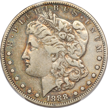 1888-S, 1895-O, and 1902-S, all PCGS VF.