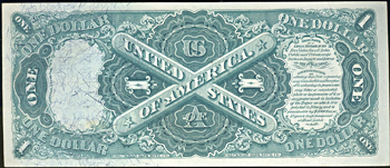 1875 $1.00.  CHCU.