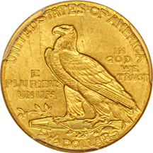 1908 PCGS MS-63+.