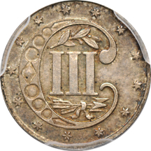 1870 PCGS PF-58.