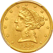 1900 PCGS MS-63.