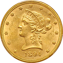 1894 PCGS MS-62.