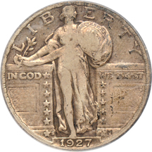 Three 1927-S PCGS F-12.