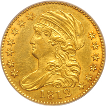 1812 PCGS AU-55.