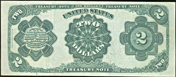 1891 $2.00.  VF.