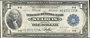 1918 $1.00 St. Louis CHCU.