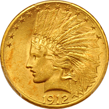 1912-S PCGS MS-62.