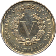 1883 No Cents. PCGS PF-65CAM.