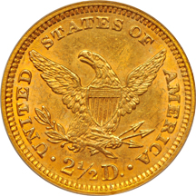 1873 Closed 3. PCGS MS-63.