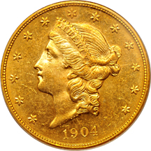 1904 PCGS MS-63 (green label).