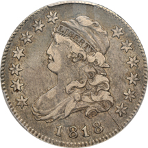 1818 PCGS XF-40.