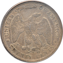 1875 PCGS XF-45.