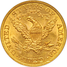 1885 PCGS MS-63+.