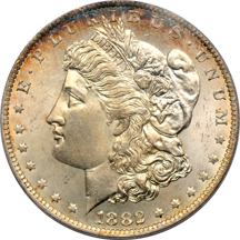 1882-O PCGS MS-65.