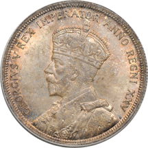 Canada - 1935 silver dollar, PCGS MS-65 (green label).
