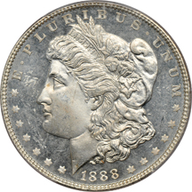 1888 PCGS MS-65DMPL.