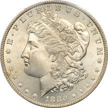 1880-O PCGS MS-64.